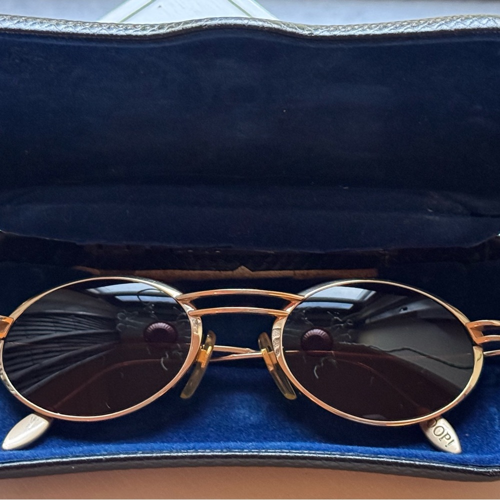 Vintage 90s Joop! Sunglasses in Gold